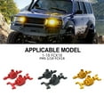 thumbnail image 4 of Ruiboury Front And Rear Axle Housings For FCX18 Crawler Rc Front And Rear Axle Housings Aluminum Alloy Compact Yet Durable Design Red, 4 of 6