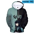 thumbnail image 4 of Sudadera con capucha con estampado 3D de Demon Slayer para hombre, ropa deportiva para exteriores y acampada, sudadera informal con capucha para hombre, 4 of 4
