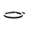 thumbnail image 1 of Visland 2 Pcs Friendship Bracelets Hand-woven Braided Rope Adjustable Woven Bracelet Symbolic Colors for Meaningful Unity Symbol Blessings Connections Wrist Jewelry, 1 of 8