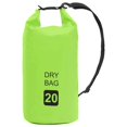 thumbnail image 1 of vidaXL Dry Bag Green 20 L PVC, 1 of 5