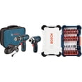 thumbnail image 1 of Kit combinado de taladro/destornillador inalámbrico y destornillador de impacto 12V BOSCH, 1 of 7