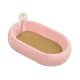 thumbnail image 4 of Cama ovalada para gatos, rascador, protector de muebles con sofá para jugar con pelotas Rosa, 4 of 9