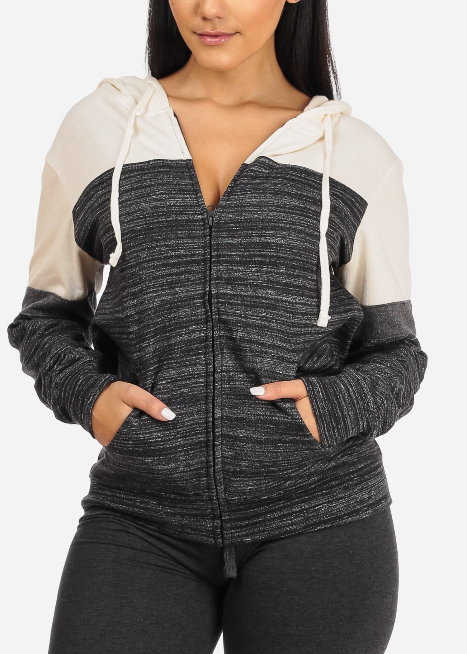 dressy zip up sweater