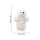 thumbnail image 3 of Bear Chenilles Hand Towel Cute Cartoons Bear Fuzzy Fuzzy Ball Hand Towel Absorbent Decorative Fuzzy Ball Hanging Towel For Bathrooms And Kitchens, 3 of 6