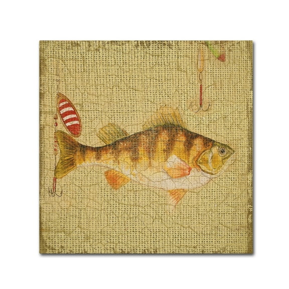 Trademark Fine Art 'Wilderness Lodge 6' Canvas Art by Jean Plout