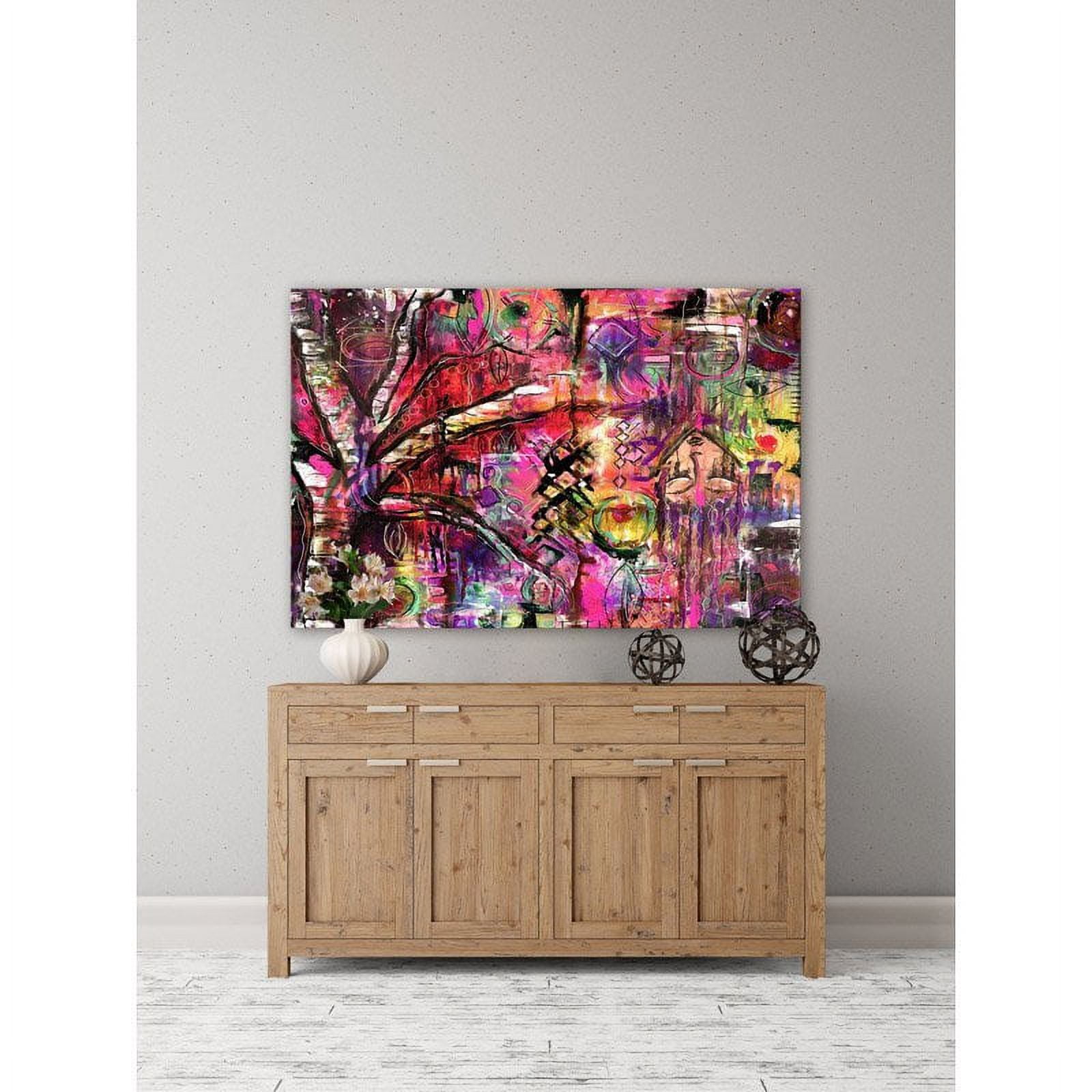 "Abstract Surrealism" Painting Print on Wrapped Canvas