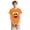 Orange, variant on YDFCWXW Novelty T-Shirts for Boys Girls Kids Funny Face Expression Graphic Tees Shirts Summer Short Sleeve Tshirts Tops (Green, 9-10 Years)