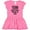 Raspberry with Polka Dots, variant on Inktastic Texas Awesome Since 1895 Gift Baby Girl Dress