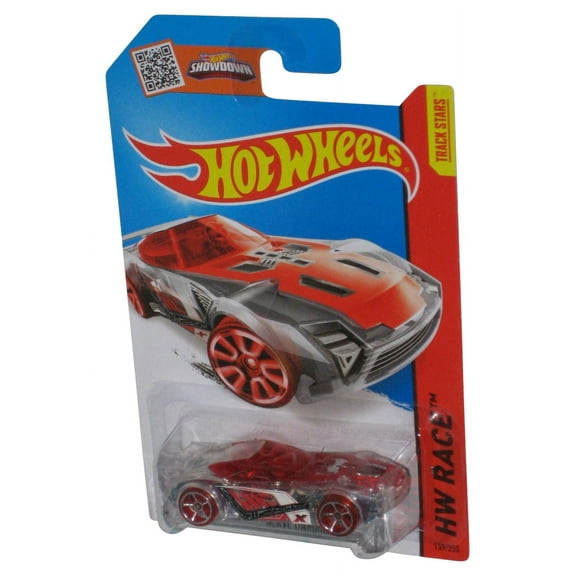 Hot Wheels Showdown HW Race (2013) Red Nerve Hammer Toy Car 139/250
