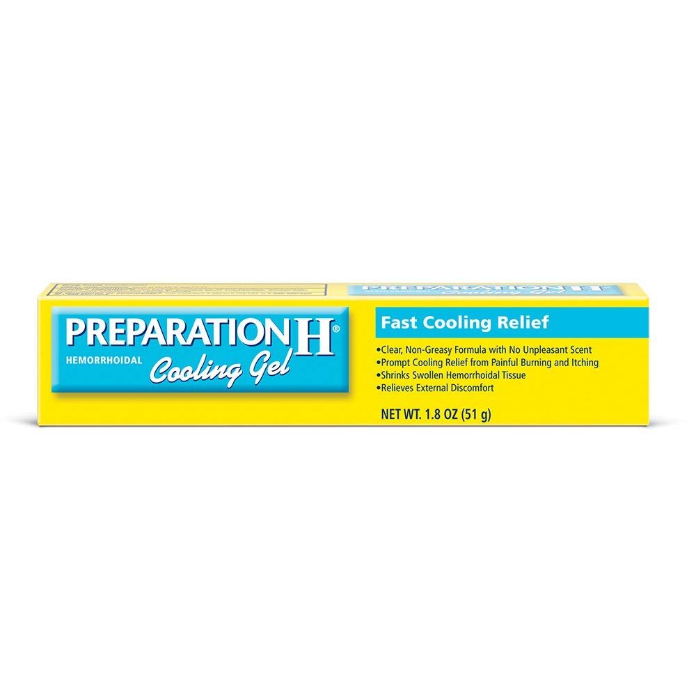 Preparation H Hemorrhoidal Cooling Gel For Fast Relief With Vitamin E