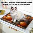 thumbnail image 7 of Pumpkin Stove Top Cover for Home Decoration Kitchen Pad Non-Stick Washable Cooktop Covers Countertop Protector Keep Stove Clean 28"x20", 7 of 7