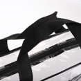 thumbnail image 4 of Set de 9 bolsas de maquillaje Hedume, transparentes, impermeables, de PVC, de viaje, 4 of 6