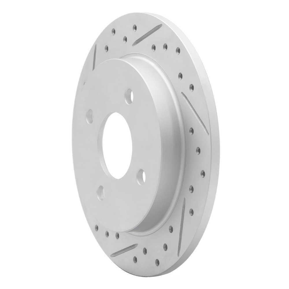 Dynamic Friction Company 830-54049L DFC Geoperformance Rotor - Drilled and Slotted