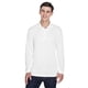 thumbnail image 1 of Polo de manga larga Cool & Dry Sport adulto BLANCO XL ultraclub 8405LS, 1 of 1