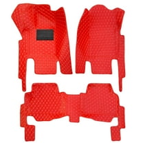 Tuqiang Car floor mats for JEEP Grand Cherokee 2011-2020 Premium All-Weather Automotive Floor Mats Red