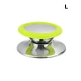 thumbnail image 4 of Reemplazo de perilla de tapa de olla de Acero inoxidable Monstrate Universal antideslizante Verde Grande, 4 of 6