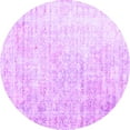 thumbnail image 1 of Ahgly Company Indoor Round Persian Purple Traditional Area Rugs, 7' Round, 1 of 4