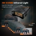 thumbnail image 3 of Jumelles Vision Nocturne - Lunettes de Vision Nocturne Numériques 4K, 3 of 6