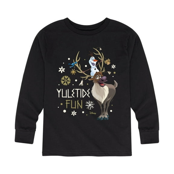 Frozen 2 - Yuletide Fun - Toddler And Youth Long Sleeve Graphic T-Shirt