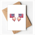 thumbnail image 1 of USA Flag North America Greeting Cards You are Invited Invitations, 1 of 3