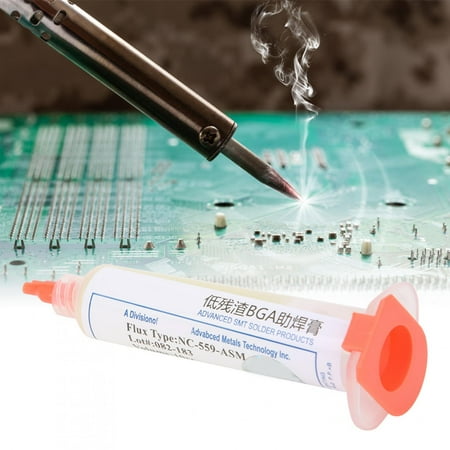 

Fdit Solder Paste Solder Paste Low Residue Flux Welding Flux NC‑559‑ASM with Dispensing Tool