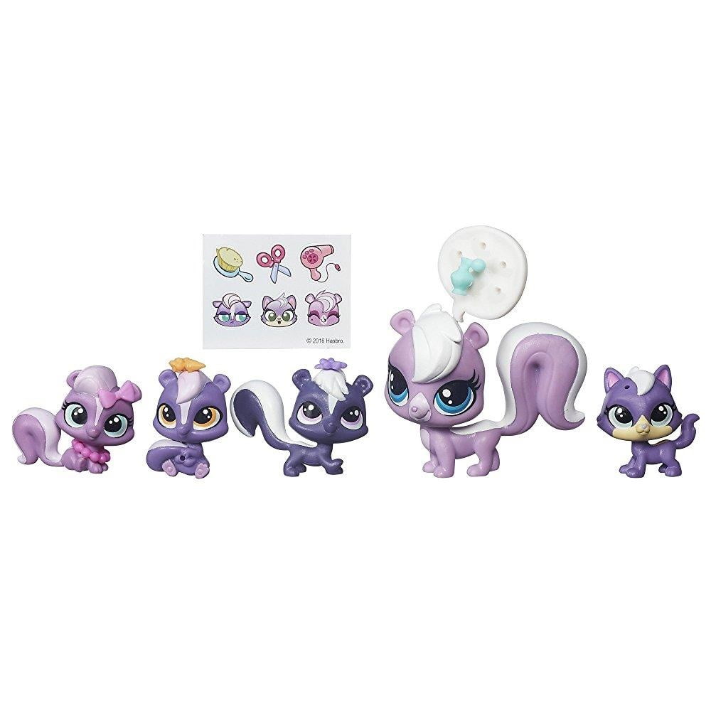 Littlest Pet Shop Surprise Families Mini Pet Pack (Skunks) Walmart
