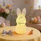 thumbnail image 5 of Lámpara de Conejo de Pascua Qazbgdl | Decoración Festiva de Conejo para Casa y Jardín | Decoración Navideña para Interior y Exterior | 1 Pieza, 5 of 6