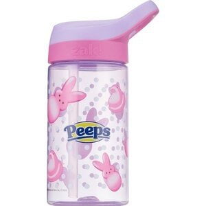 Zak! Peeps Leak-Proof Bottle, Pink & Purple
