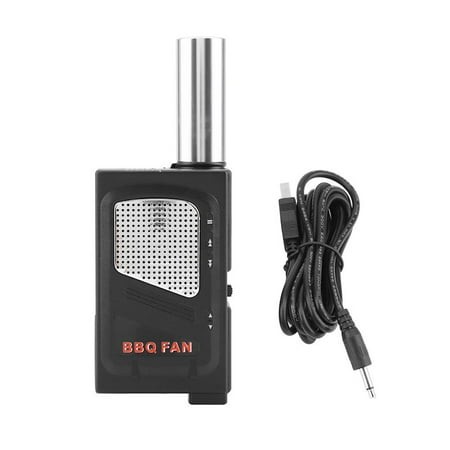 

Worallymy DC 5V Portable Electricity Cooking BBQ Fan Air Blower Barbecue Fire Stove Bellows USB Powered