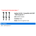 thumbnail image 2 of Ignition Coil Kit - Compatible with 2007 - 2009 Suzuki XL-7 2008, 2 of 4