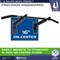 thumbnail image 7 of Wall Mount Pull Up Bar and Strap System, 7 of 7