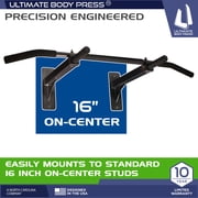 Wall Mount Pull Up Bar and Strap System