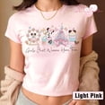 thumbnail image 2 of Minnie Daisy Besties Disney Girl Trip croptop Tee Crop Tank, Minnie Mouse Daisy Duck Best Friends Trip, Magic Kingdom, Meet Me On Main Street, 2 of 6