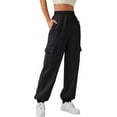 thumbnail image 5 of SOMER Womens Sweatpants Cargo Pants Joggers High Waisted Pants Jogging Running Casual Lounge Pants with Pockets, 5 of 6