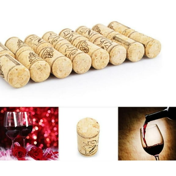 10 pack Wine Oak Cork Synthetic Cork