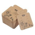 thumbnail image 4 of HOOWIFFY Durable Brown Paper Earring Display Cards for Neat Jewelry Presentation, 4 of 6