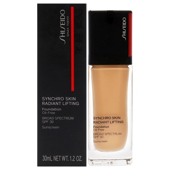 Shiseido Synchro Skin Radiant Lifting Foundation SPF 30 - 350 Maple , 1.2 oz Foundation