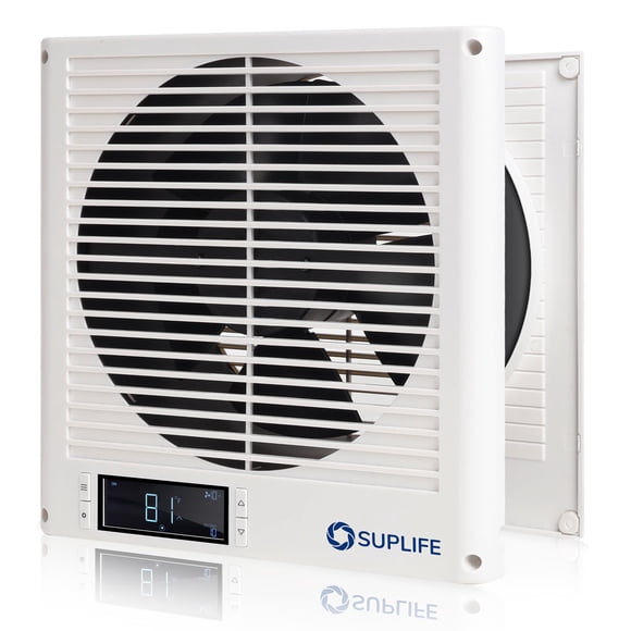 El ventilador de transferencia de aire de habitación a habitación suministra 8 pulgadas y 320 m³/h