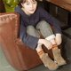 thumbnail image 3 of Calcetines largos gruesos de invierno calcetines casuales suaves y cálidos a rayas retro para mujer, 3 of 5