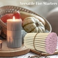 thumbnail image 5 of ZIKANI Pink Tip Matches 4 Inch Match Refill and Striker 200 Long Matches Short Matches Wooden Matches Bulk Matches Decorative Matchsticks Safety Matches for Cloche Jar Box Fireplace (Pink), 5 of 6