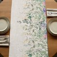 thumbnail image 5 of Table Runners 72 Inches Long Dress Scarves, Eucalyptus Leaves Farmhouse Kitchen Table Runner, Coffee Tablerunners, Sage Green Summer Botanical Weeping 14x72 Inch, 5 of 9