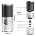 thumbnail image 3 of Electric Coffee Grinder Automatic Coffee Mill with Burrs Adjustable Grind Settings Portable Rechargeable Coffee Grinders, 3 of 8