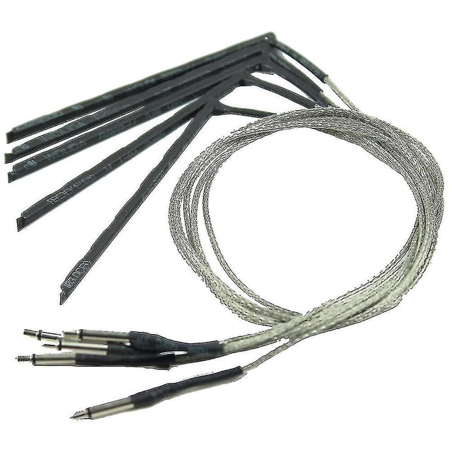 5 uds transductor de guitarra sensibilidad Piezo Brid Pickup Cable