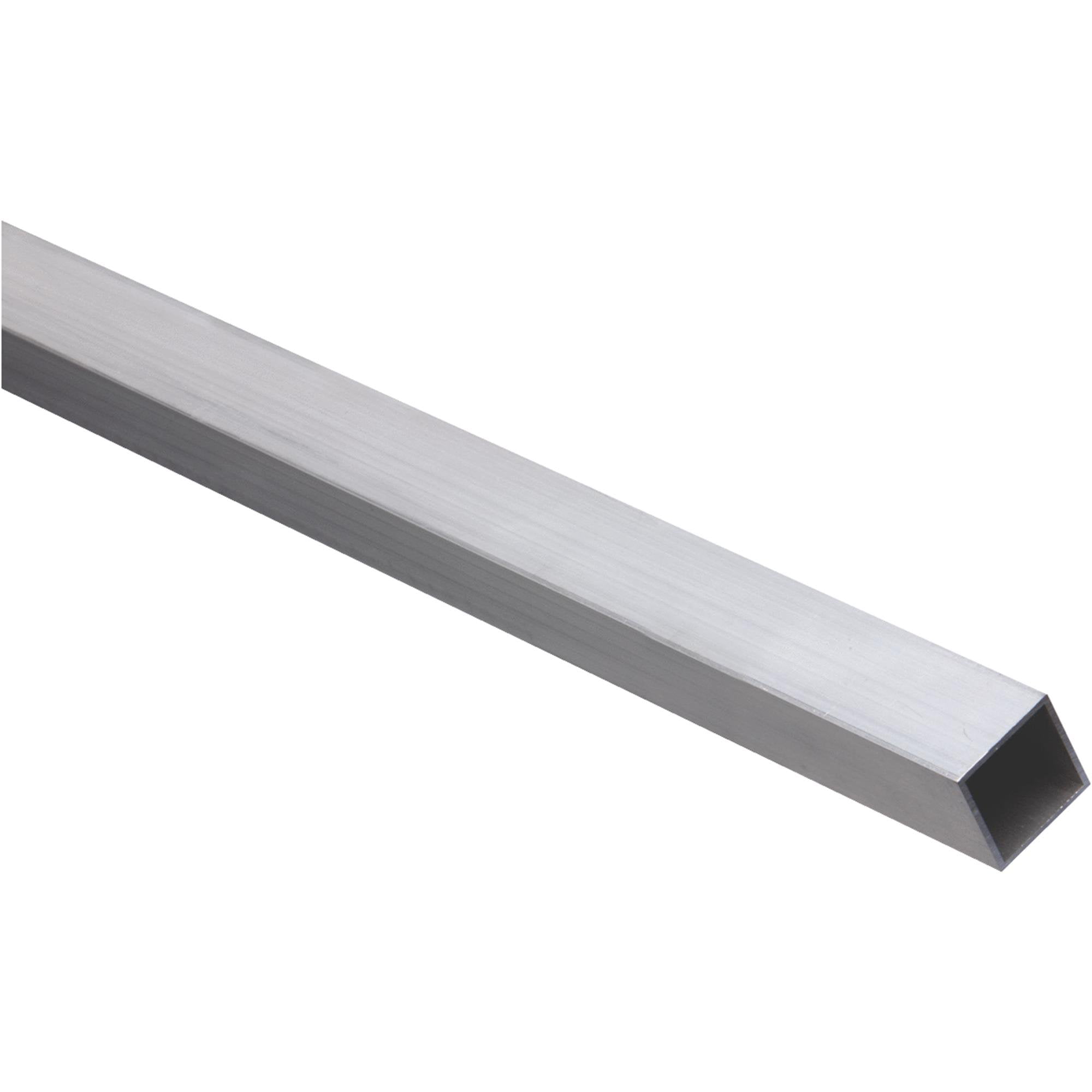4pcs 10mm*10mm 6063 Aluminum Metal Square Tube 1mm Wall 9.8" Length 