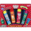Lotta Luv Baby Bottle Pop, Ring Pop & Push Pop Flavored Mega Lip Balm, 4ct