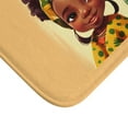 thumbnail image 2 of Bath Mat, Cute Afro Girls, Bathroom Mat, 2 of 4