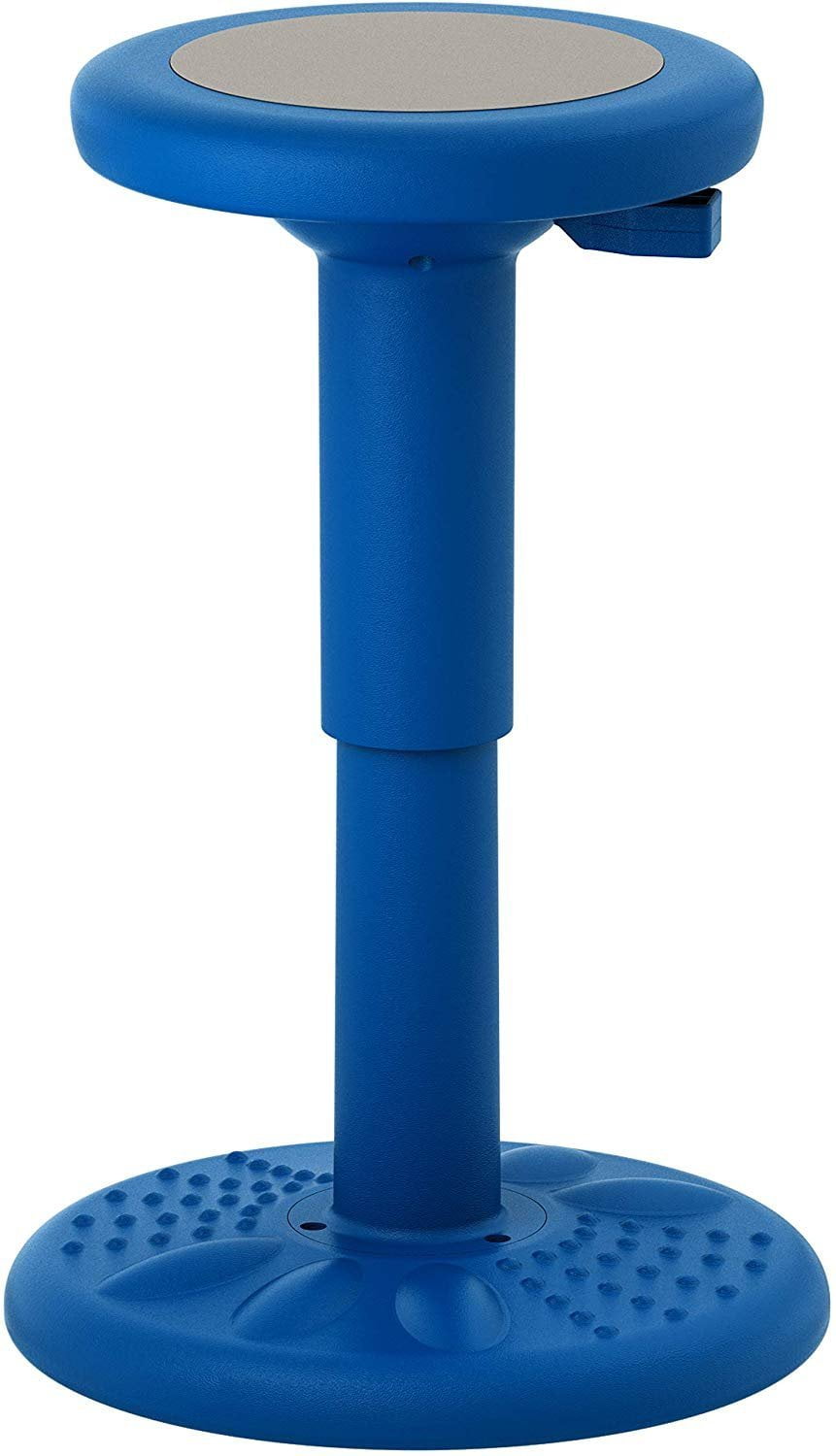 Photo 1 of Active Kids Chair Adjustable Height Wobble Chair for Children, Kids Teens - High School - Age Range 12-18y Adjusts from 16.65 to 23.75 Flexible Seating Classroom - Corrects Posture - Blue