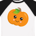 thumbnail image 4 of Inktastic Smiling Pumpkin, Orange Pumpkin, Halloween Boys or Girls Toddler T-Shirt, 4 of 5