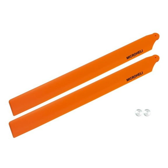 Microheli Plastic Main Blade 180mm (ORANGE) - OMP Hobby M2 V2 / EXP