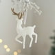 thumbnail image 2 of Colgante de árbol de Navidad, colgante de decoración navideña, colgante de pentáculo de niña ángel de ciervo de Navidad, feliz Navidad 2023 natal, 2 of 5